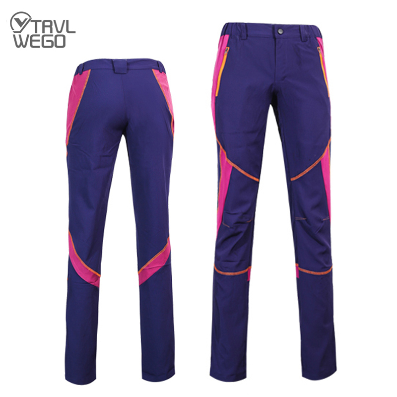 Outdoor Sport Waterproof Pants - TRVLWEGO النساء التخييم سراويل للتسلق تمتد