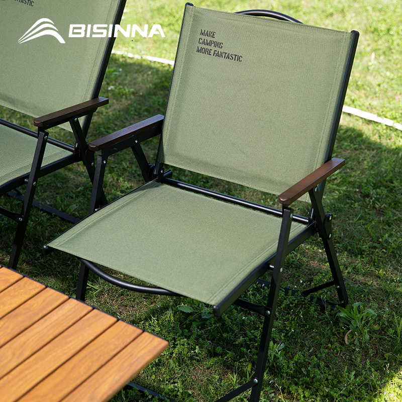 BISINNA-كرسي تخييم قابل للطي ف - مراجعة Outdoor Sport Chairs وسعره