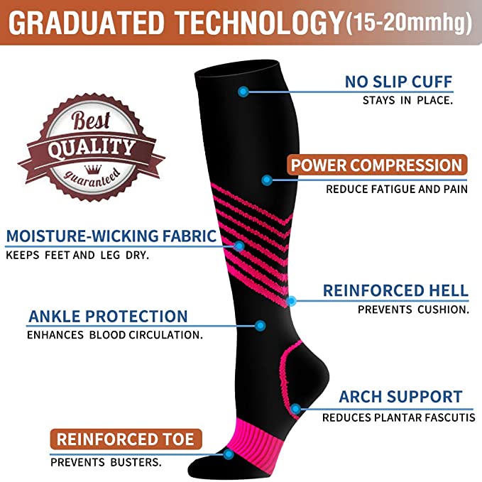 58 أنماط جديدة جوارب ضغط للرجا - مراجعة Outdoor Sport Hose وسعره