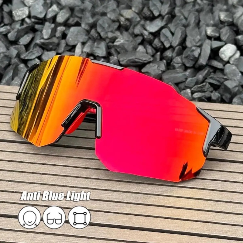 نظارات شمسية مربعة للدراجات ال - مراجعة Outdoor Sport Glasses وسعره