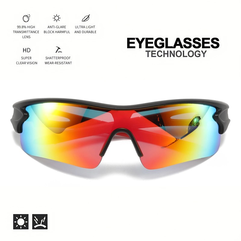 نظارات شمسية رياضية مستقطبة اح - مراجعة Outdoor Sport Glasses وسعره