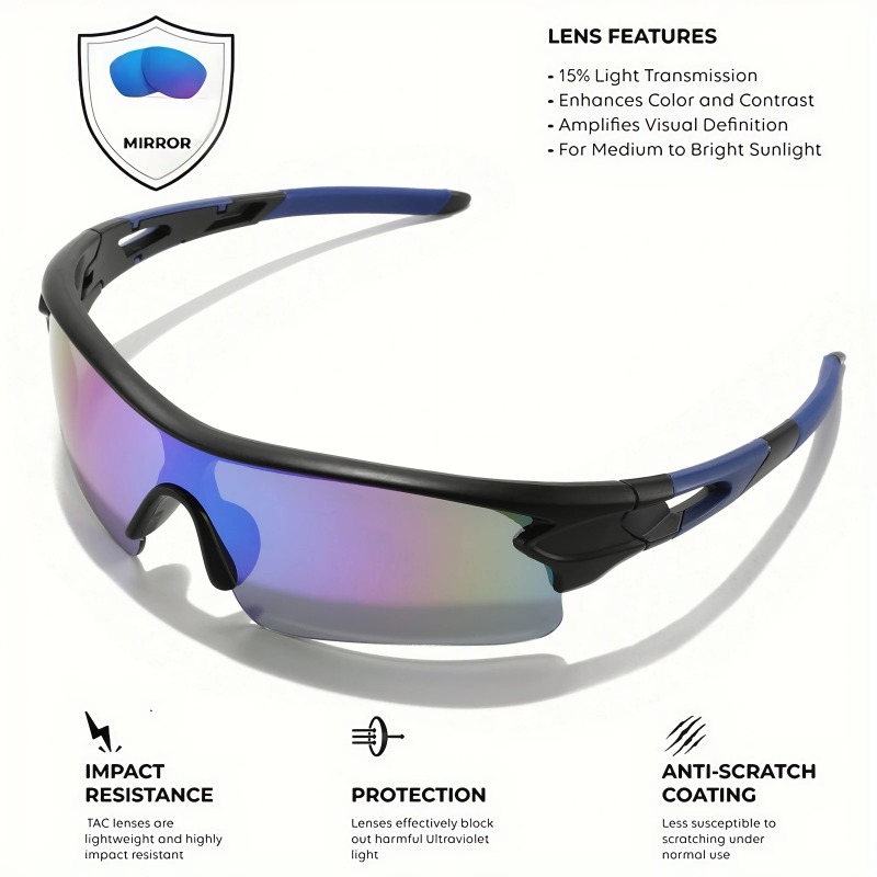 نظارات شمسية رياضية مستقطبة اح - مراجعة Outdoor Sport Glasses وسعره