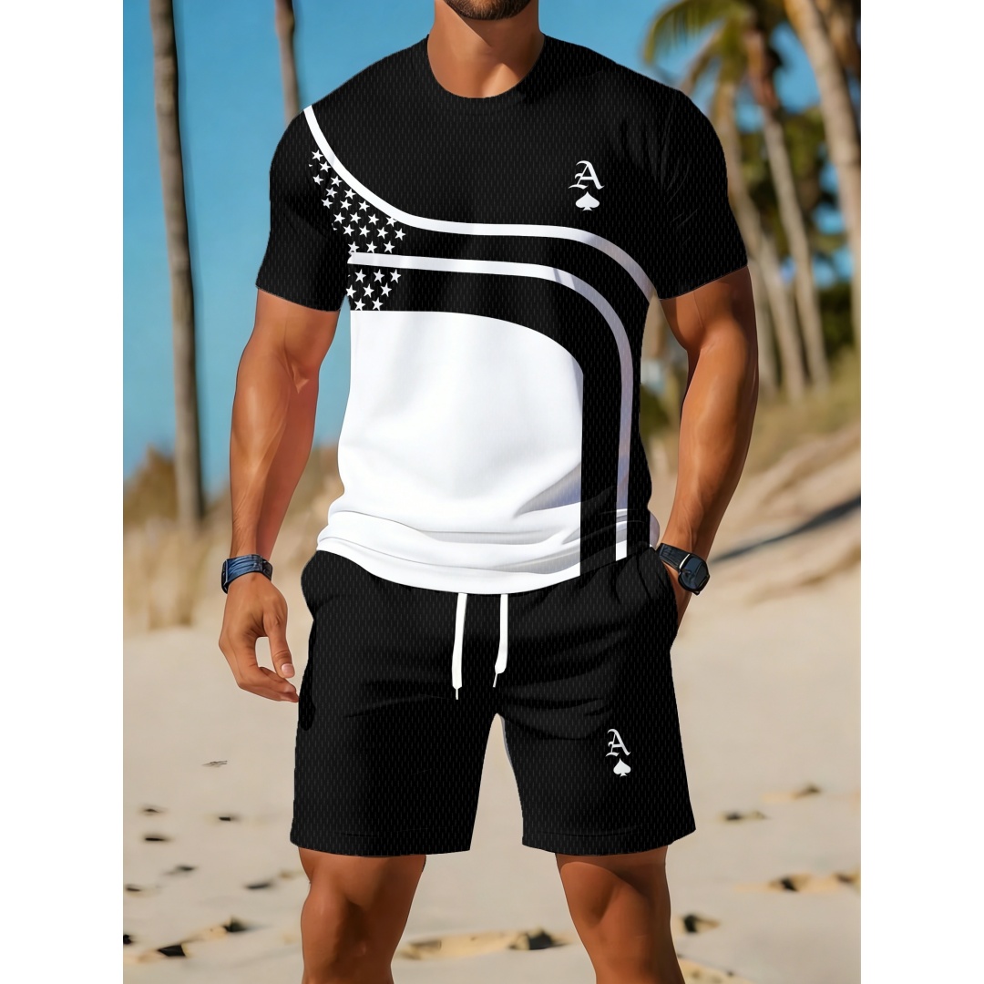 طقم رياضي صيفي للرجال من قطعتي - مراجعة Outdoor Sport Outfit وسعره