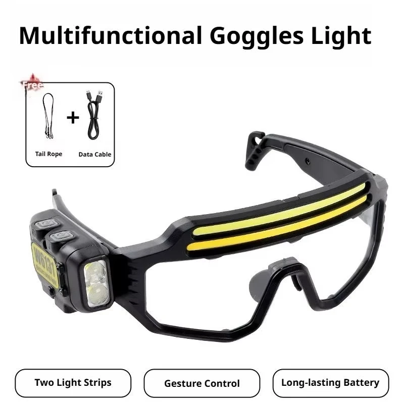 نظارات جديدة مزودة بإضاءة عالي - مراجعة Outdoor Sport Glasses وسعره