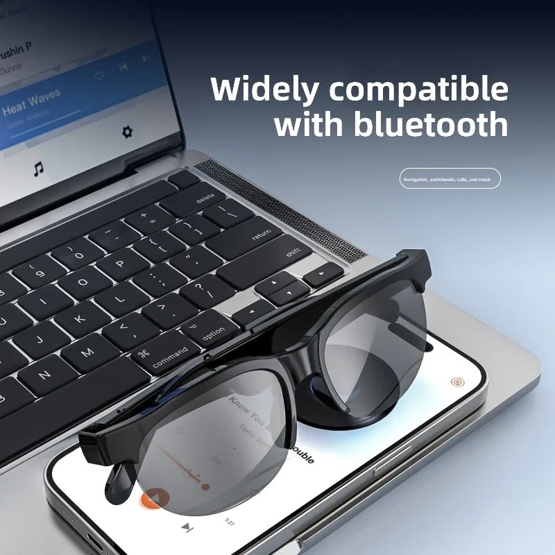 نظارات رياضية ذكية مع سماعات م - مراجعة Outdoor Sport Glasses وسعره