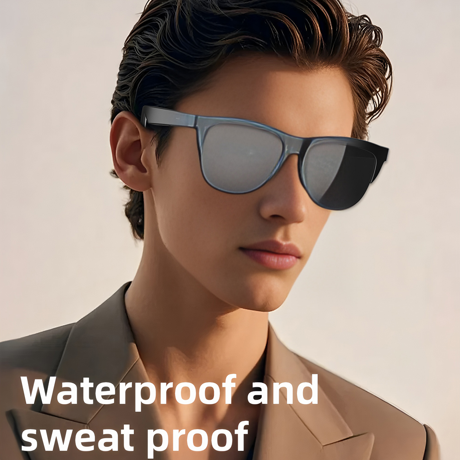نظارات شمسية ذكية F01 بتقنية ا - مراجعة Outdoor Sport Glasses وسعره