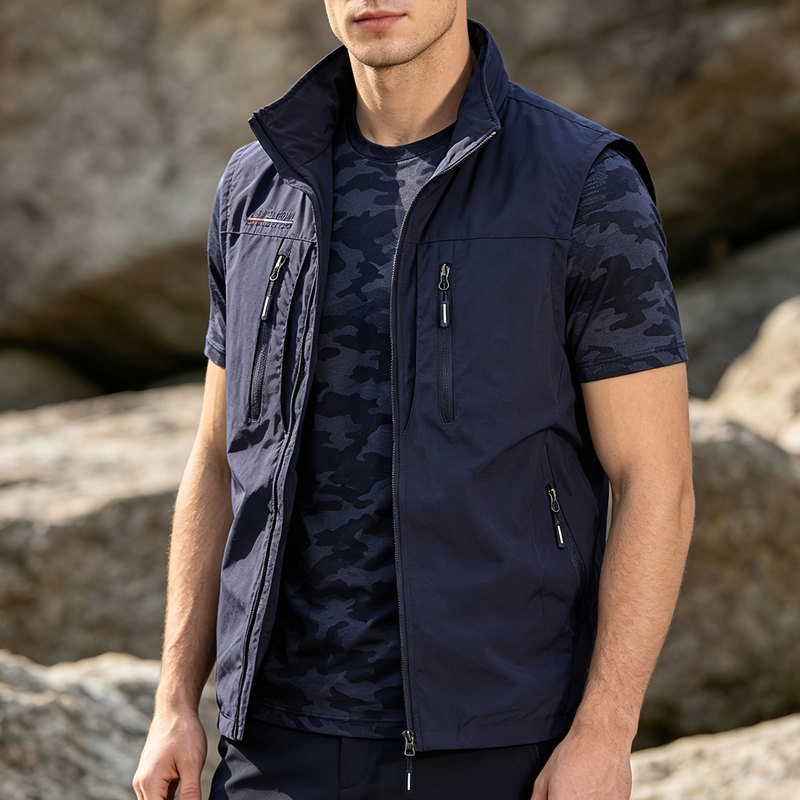 سترة رجالية بدون أكمام، سترة ر - مراجعة Outdoor Sport Jacket Men وسعره
