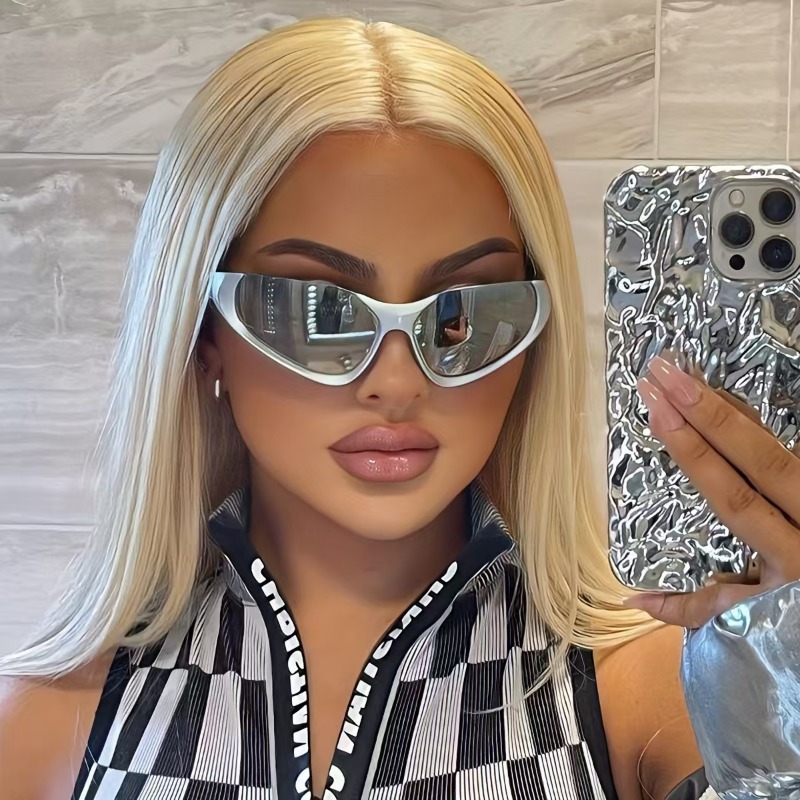 نظارات شمسية جديدة Y2k للنساء، - مراجعة Outdoor Sport Glasses وسعره